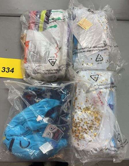 AS IS - 4PC LOT - POOL FLOATS & BOYS SLEEPWEAR