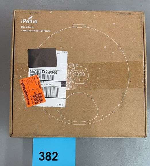 IPETITE 6 MEAL AUTOMATIC PET FEEDER IN BOX