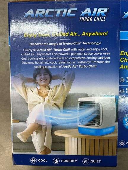 (2) ARCTIC AIR TURBO CHILLS IN BOXES