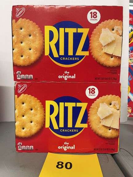 (2) BOXES OF RITZ CRACKERS