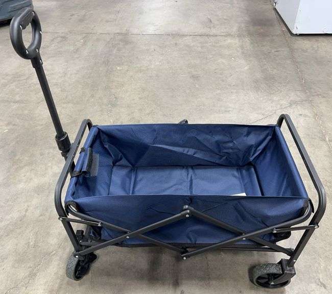 FOLDING CAMPING WAGON - BLUE