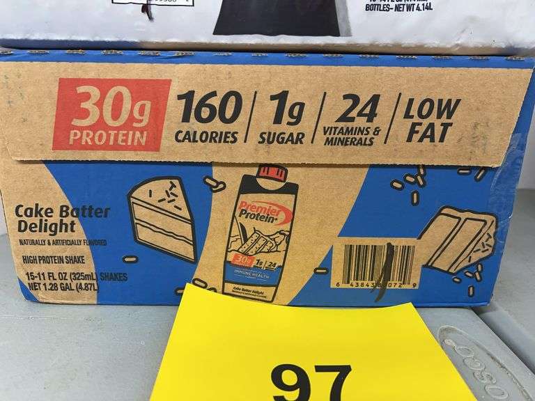 (2) PACKS OF PROTEIN SHAKES