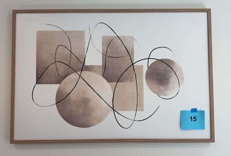 4FT FRAMED CANVAS WALL ART