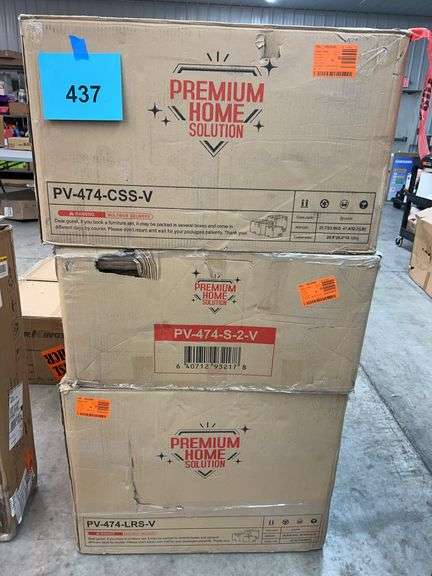 PREMIUM HOME SOLUTION 4PC PATIO SEATING SET IN BOXES