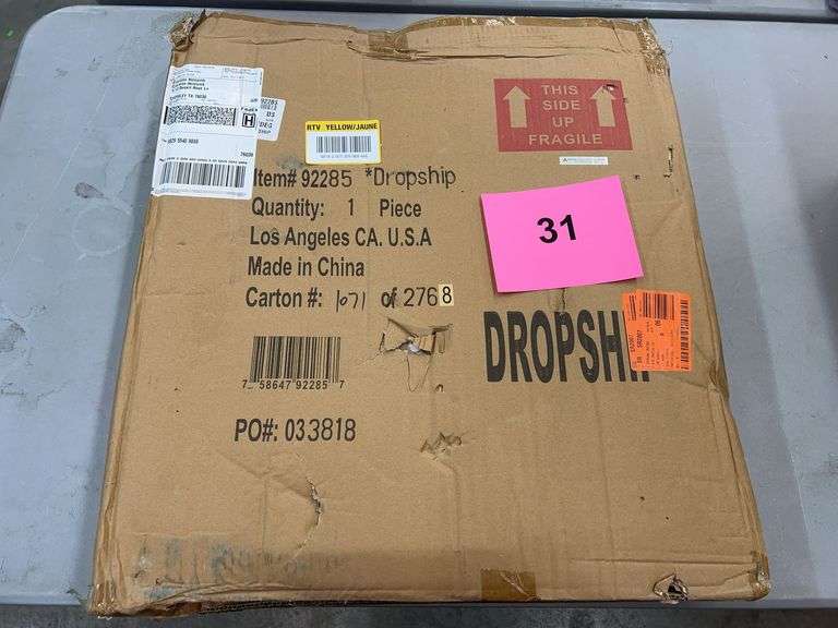 20"x 20" WALL CLOCK IN BOX