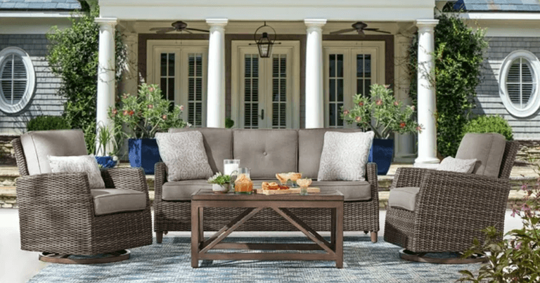 FREMONT 4PC DEEP SEATING SET IN BOX - SLATE