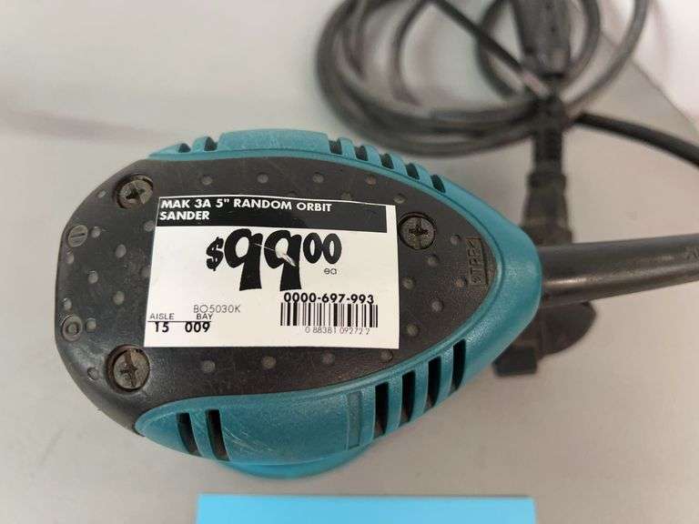 MAKITA 3A 5" RANDOM ORBIT SANDER