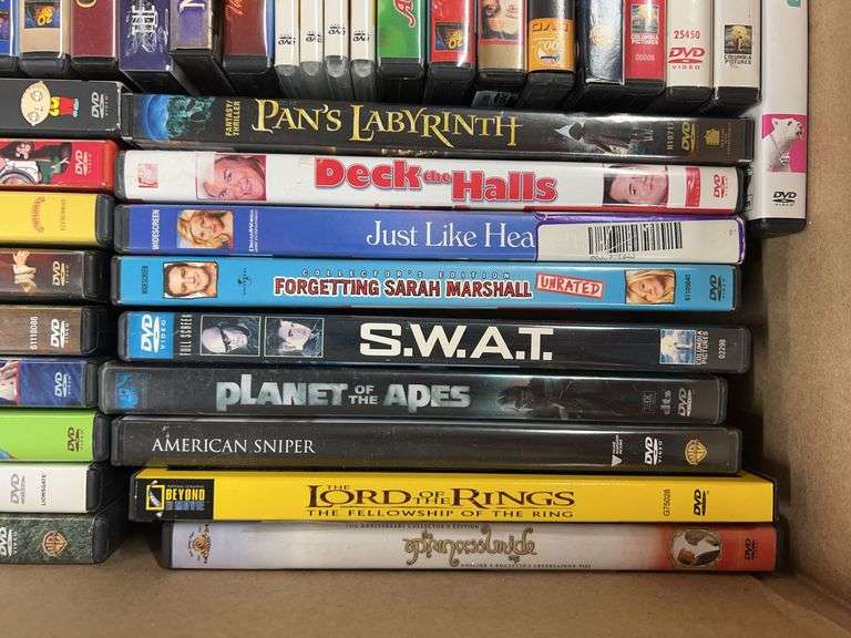 APPROX 50 ASSORTED DVDS