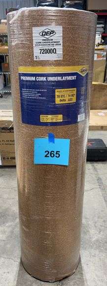 ROLL OF QEP PREMIUM CORK UNDERLAYMENT