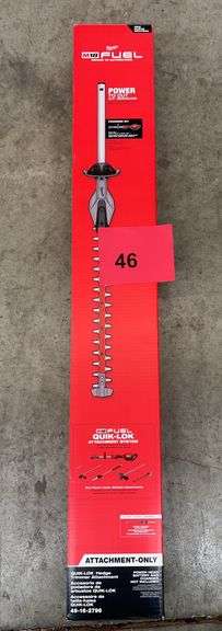 MILWAUKEE M18 FUEL QUIK-LOK TRIMMER ATTACHMENT IN BOX