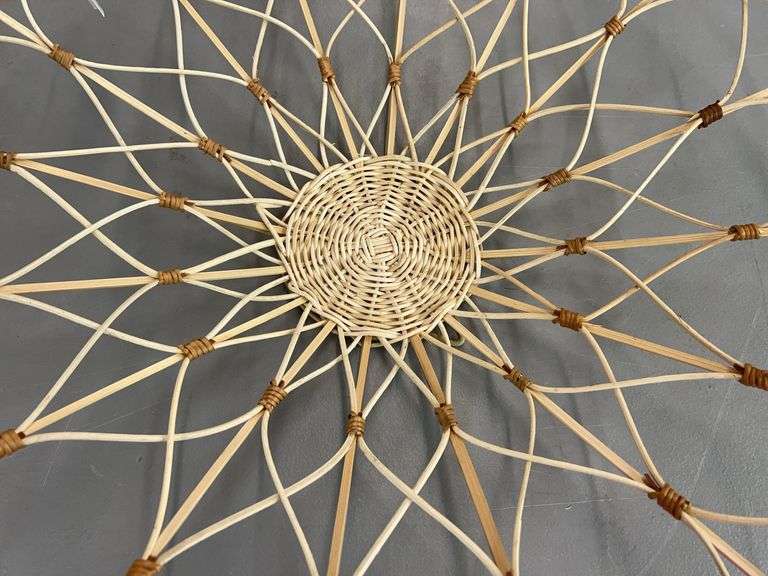 WICKER DISPLAY BASKET