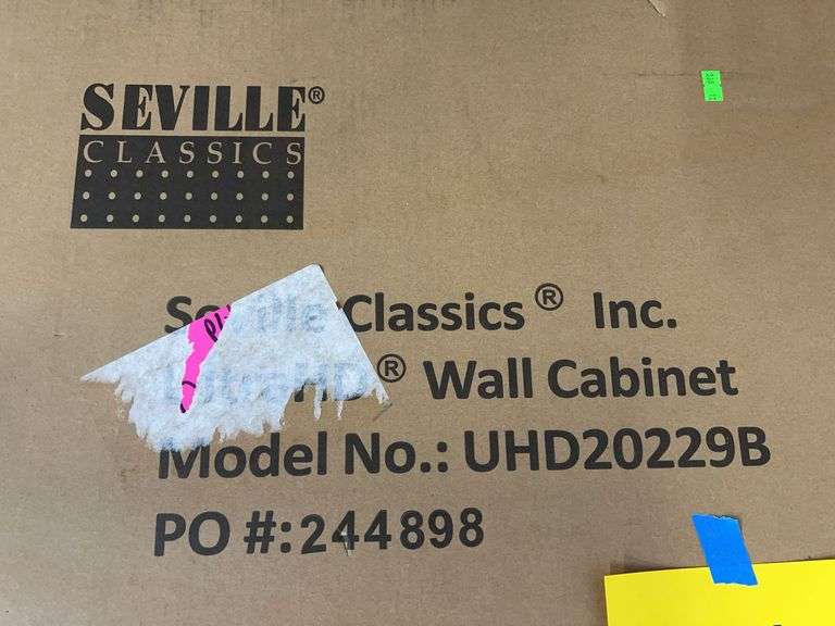 SEVILLE CLASSICS WALL CABINET IN BOX