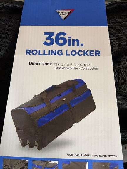 TRAVELERS CLUB 36" ROLLING LOCKER