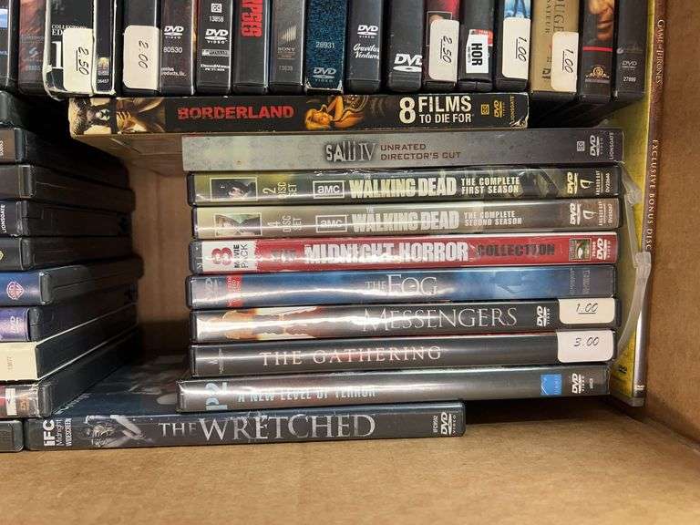 APPROX 50 ASSORTED DVDS