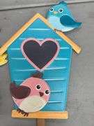 (3) METAL YARD STAKE SIGNS