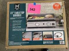 22" TABLETOP GRIDDLE IN BOX