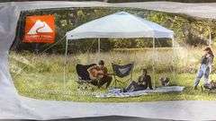 AS IS - (2) OZARK TRAIL 10FTx10FT SIMPLE PUSH CANOPIES IN BAGS