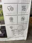 KETER ADIRONDACK CHAIR IN BOX - BLUE