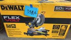 DEWALT 12" DOUBLE BEVEL SLIDING MITER SAW IN BOX (TOOL ONLY)