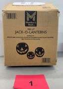 PRE-LIT JACK O LANTERNS IN BOX