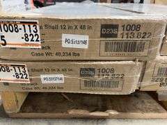 (6) 12"x 40" SHELVES - WHITE