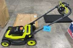 AS IS - RYOBI 18V 20" CORDLESS LAWN MOWER (NO BATTERY)