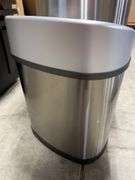 NINESTARS 2PC STAINLESS AUTOMATIC TRASHCAN SET