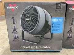 (2) VORNADO TRAVEL AIR CIRCULATORS IN BOXES