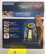 BISSELL LITTLE GREEN PREMIER PET CARPET CLEANER IN BOX