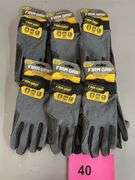 (6) PAIRS OF FIRM GRIP GLOVES - SIZE XL