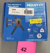 MOUNT IT FULL MOTION TV WALL MOUNT IN BOX