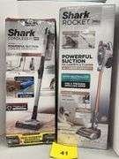 AS IS - (2) SHARK VACUUMS IN BOXES