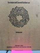 26" HARVEST WREATH IN BOX - HYDRANGEA