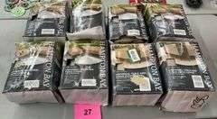 (8) HAMPTON BAY UNIVERSAL PATIO COVERS IN BOXES