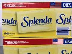 (2) BOXES OF SPLENDA ZERO CAL SWEETENER