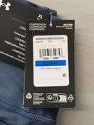 WOMENS UNDER ARMOUR COMPRESSION LEGGINGS SIZE XL - BLUE