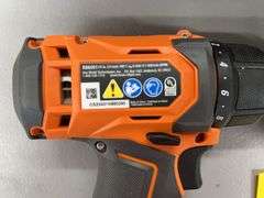 RIDGID 18V 1/2 DRILL/ DRIVER W/ (2) BATTERIES