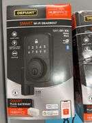 (2) DEFIANT SMART WIFI DEADBOLTS IN BOXES