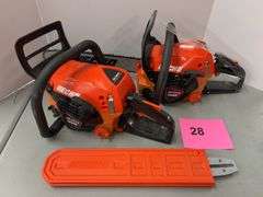(2) ECHO GAS CHAINSAWS