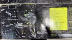 AS IS - RYOBI 18V BRUSHLESS 10" SLIDING COMPOUND MITER SAW KIT IN BOX