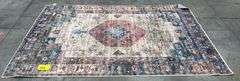 EVERWASH 7FTx10FT WASHABLE AREA RUG