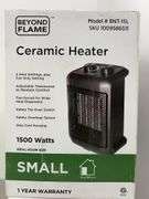 (2) BEYOND FLAME CERAMIC HEATERS IN BOXES