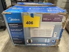 AS IS - MIDEA SMARTCOOL WINDOW AIR CONDITIONER IN BOX