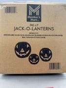 PRE-LIT JACK O LANTERNS IN BOX