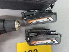 RIDGID 18V 1/2 DRILL/ DRIVER W/ (2) BATTERIES