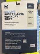 (6) MISSION COOLING SHORT SLEEVE SHIRTS - SIZE L