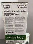 (2) BEYOND FLAME CERAMIC HEATERS IN BOXES