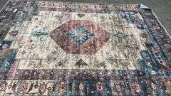 EVERWASH 7FTx10FT WASHABLE AREA RUG