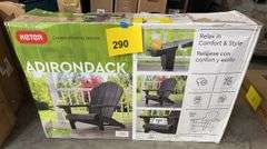 KETER ADIRONDACK CHAIR IN BOX - BLUE