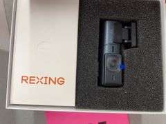 REXING DASH CAM IN BOX